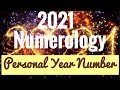 NUMEROLOGY PREDICTIONS 2021! Your personal year number (including personal month and day)