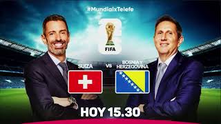 2026 World Cup Promo: Switzerland vs. Bosnia on Telefe - 06/18/2026