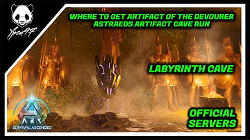 Where To Get Artifact Of The Devourer - Astraeos Artifact Cave Run | ARK: Survival Ascended