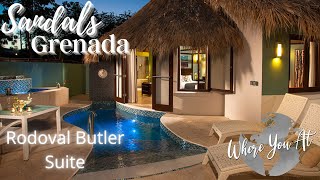 Sandals Grenada Rondoval Room Tour