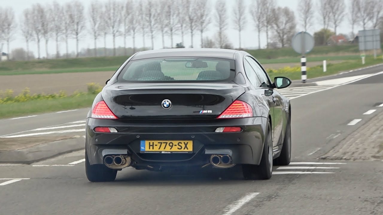 INSANE LOUD BMW M6 E63 V10 DINAN STROKER with Fi Exhaust - Start Up ...