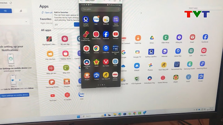 Hướng dẫn kết nối điện thoại samsung với máy tính