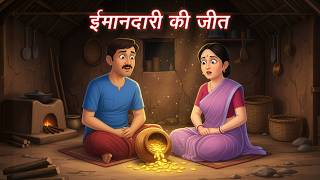 ईमानदारी की जीत | Imaandari Ki Jeet | Hindi Kahaniya | Animated Stories