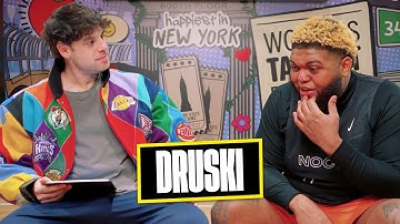 DRUSKI ANSWERS QUESTIONS HE