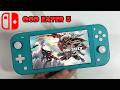 GOD EATER 3 Performance Test | Nintendo Switch Lite Gameplay Handheld