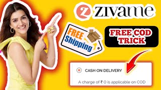 Zivame Free Shipping & 0Rs/- COD Charges New Trick 🤩 ||#viral#trending#free#youtube#febeautiwithfebi screenshot 2