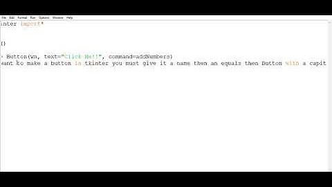 How to make a simple Click Counter in Python Tkinter