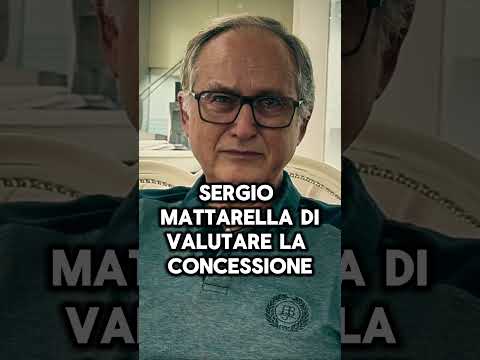 Video GRAZIA PER MARIO ROGGERO: PRESIDENTE MATTARELLA, ASCOLTI QUESTO APPELLO