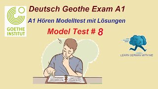 Deutsch A1 Hören mit Lösungen Goethe | 8