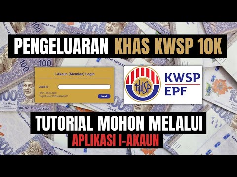 Cara Mohon Duit 10K KWSP Melalui Aplikasi I-Akaun | Tak Guna Link