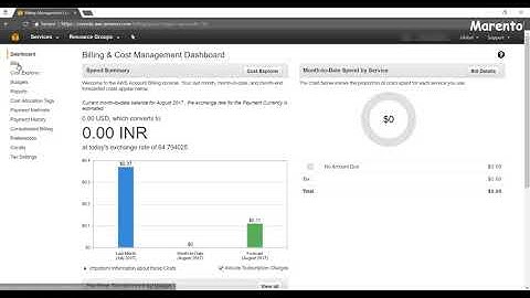 How to make payment of AWS bill