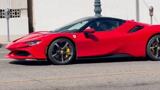 Famous A Stunning Luxury Supercar Parade in Beverly Hills Wealth