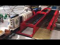 Very large, fully automated train layout with Lego Mindstorms and Microsoft.NET C#.