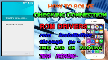 Checking connection problem || Device stuck in checking connection page