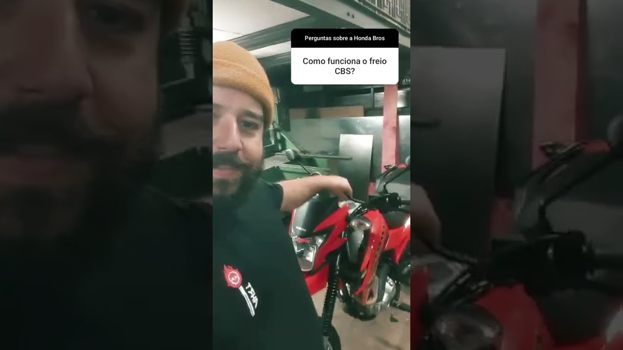 Freio CBS da Honda Bros