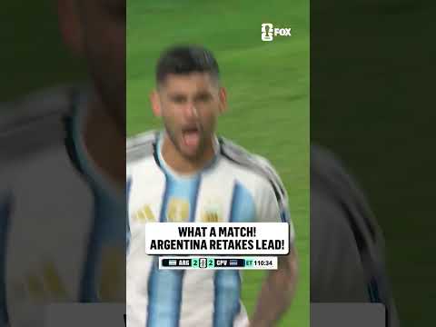 ARGENTINA TAKES THE LEAD ONCE AGAIN IN EXTRA TIME 🇦🇷