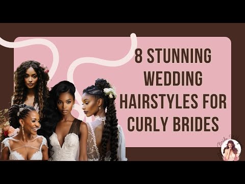 VIDEO: Easy Wedding Hairstyle for Naturally Curly Hair - Gena Marie