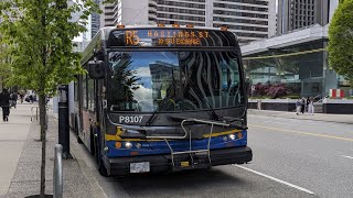 Translink CMBC 8107 on the R5 to SFU