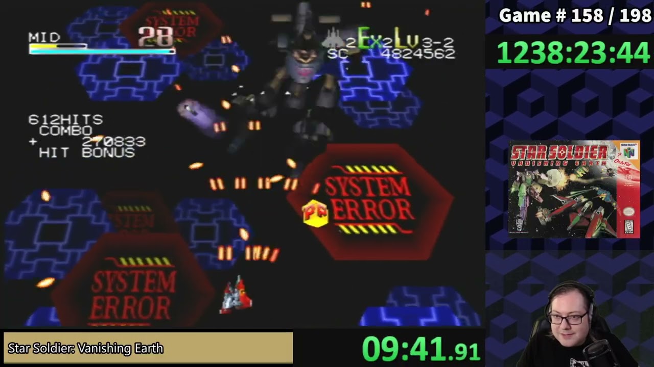 【動作確認済】STAR SOLDIER VANISHING EARTH Star Soldier: Vanishing Earth - Full Playthrough (Regular / Bad