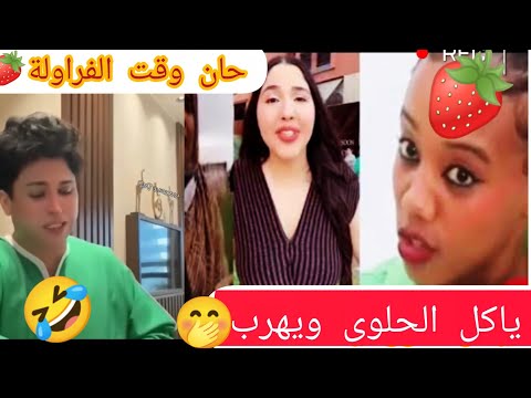 ميمز مروكيات ياكل الحلوة ويهرب حان وقت الفراولة اتحداك ما تضحك