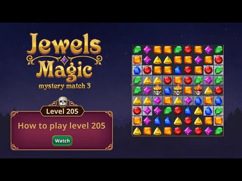 #205 Jewels Magic Mystery Match3