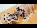 Super Moist Blueberry Loaf Cake