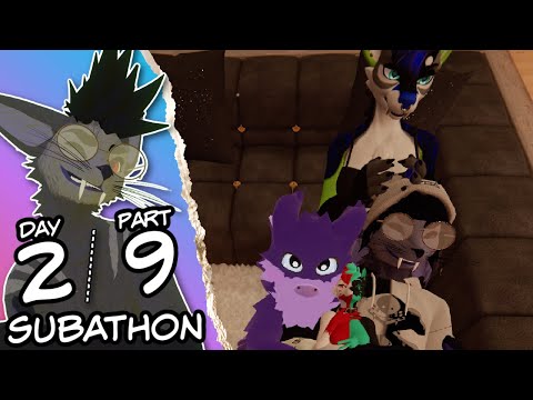 Cuddlin' with furry friends and sleepin' • SUBATHON 2023 • Day 2 • Part 9
