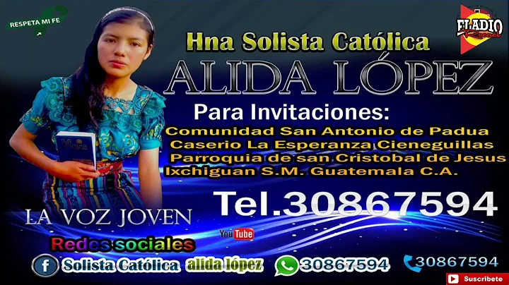 SOLISTA CATOLICA ALIDA LOPEZ  ALBUM COMPLETO