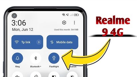 Flashlight Not Working on Realme 9 4G Problem Solved