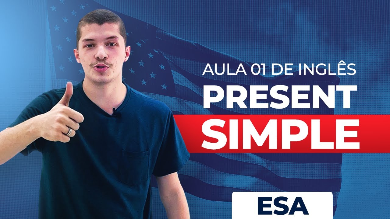 Inglês ESA - Aula 01 - Present Simple - Prof. Thalisson Marques | Curso PAPIRANDO