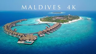 MALDIVES 4K | Relaxing music + spectacular drone footage