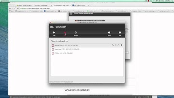 Android App Development with Android Studio. 3 (Genymotion)