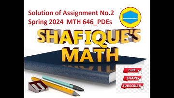 MTH646 solution Assignment No.2 Spring 2024