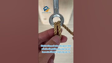 Các mẹo hay về dây cáp và phụ kiện | Bu lông Việt Hàn #fasteners #tips #diy #automobile