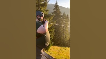 The Funniest Zipline Ride Ever 🤣 | Ultra-Realistic AI Comedy #funny #aicomedy