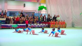 Художественная гимнастика, Алиса Якубасова, Выступление команды «Сияние» - 10.04.2023