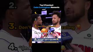 Celebrity Top 5 Funniest Cade Cunningham Moments 😭💀 Wealth