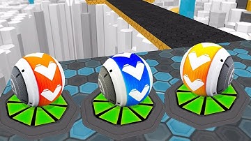 GYRO BALLS - All Levels NEW UPDATE Gameplay Android, iOS #266 GyroSphere Trials | Live Stream