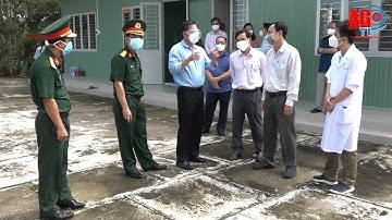 Phó Chủ tịch UBND tỉnh Trần Anh Thư kiểm tra công tác phòng, chống dịch COVID-19 tại TP. Châu Đốc