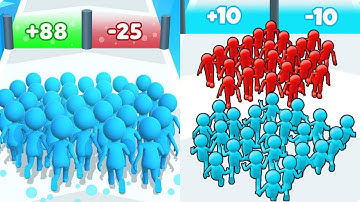 Count Master 3D vs Join Clash 3D 🖤💖Walkthrough Android IOS Gameplay Ep 12