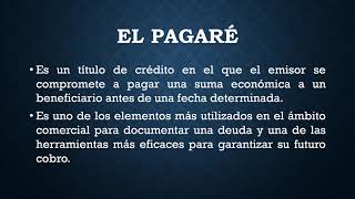 Explicación Factura, Recibo y Pagaré