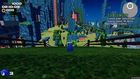 Sonic Speed Simulator - Hill Top Recreated In Unity + Download
