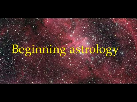 Beginning astrology:  before you even learn the zodiac.