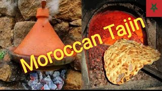 Tajine Soussi sidi Bibi ?? الطاجين المغربي السوسي وخبز تفرنوت الأمازيغي الأصيل مع طريقة التحضير