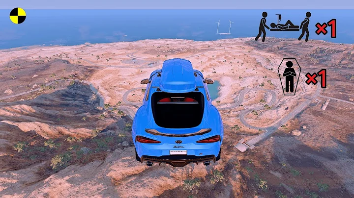 Realistic High-Speed Car Crashes in BeamNG.drive #80 | Ultra Detailed Crash Compilation