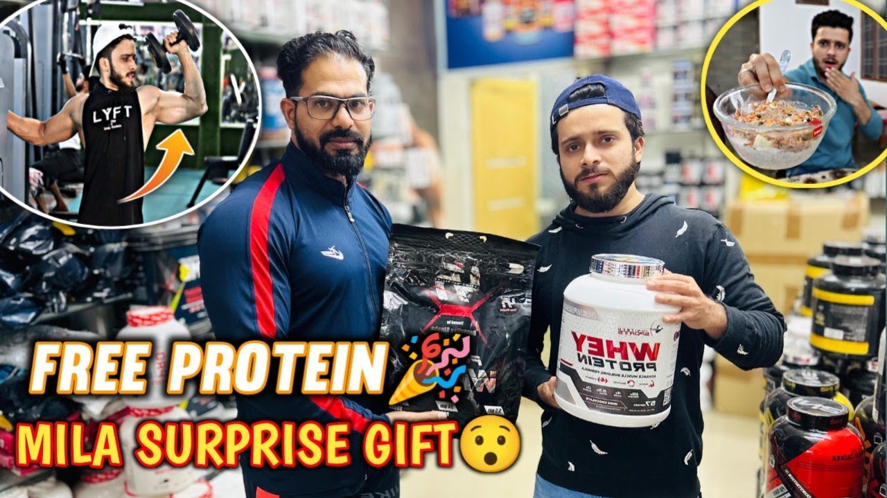 FREE PROTEIN SURPRISE GIFT MILA🎉 Shoulder New Workout & High Protein