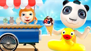 Ice Cream Challenge | Funny Animation For Children | Dolly And Friends 3D | Compilation