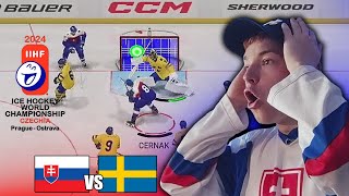 MS v hokeji 2024 | Slovensko - Švédsko [NHL 24]