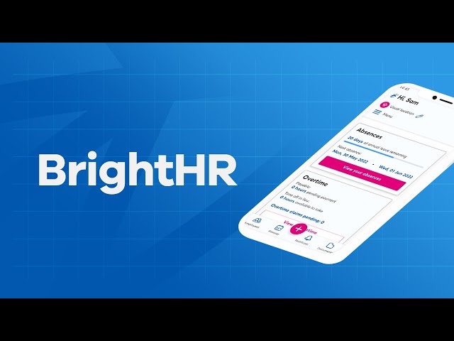 Introducing the BrightHR App