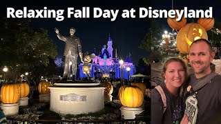 Relaxing Fall Day at Disneyland | Disneyland Halloween 2023